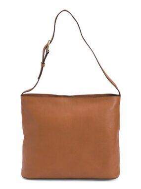 MADE IN INDIA Leather Plain Hobo